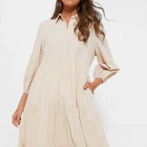 Pomander Place Sandstone Cotton Mabel Maxi Dress